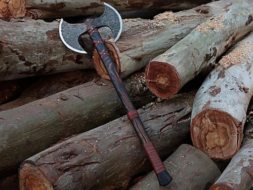 Handmade berserker viking axe - berserker,